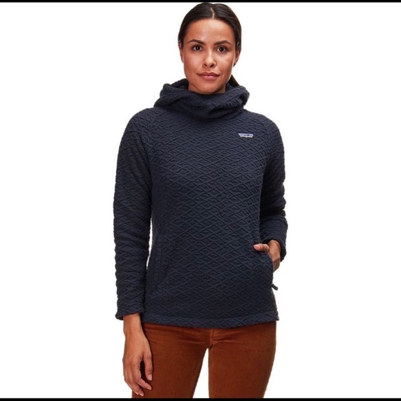 Patagonia Diamond Capra Hoody Navy Blue 
